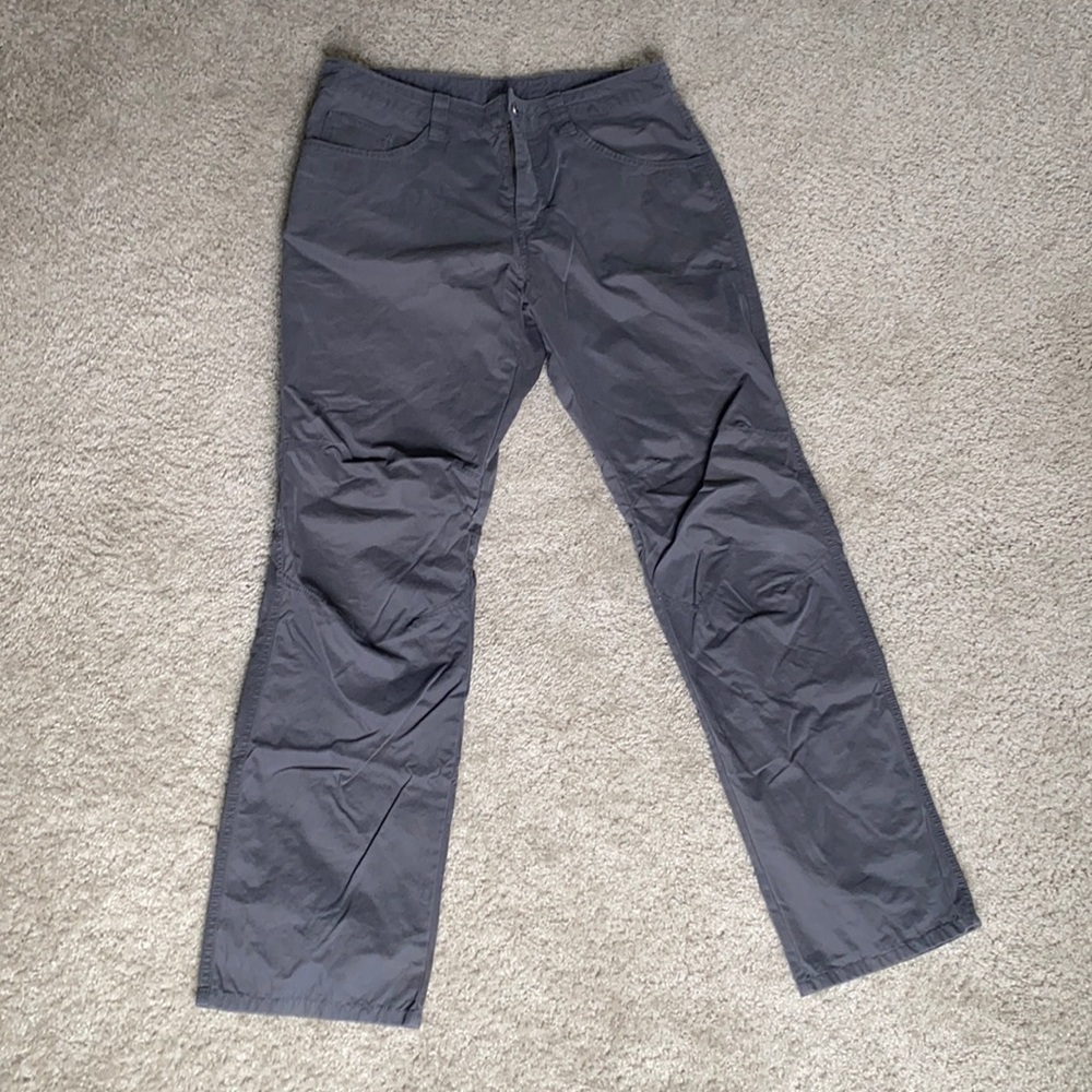 Patagonia cotton grey pants men’s size 34